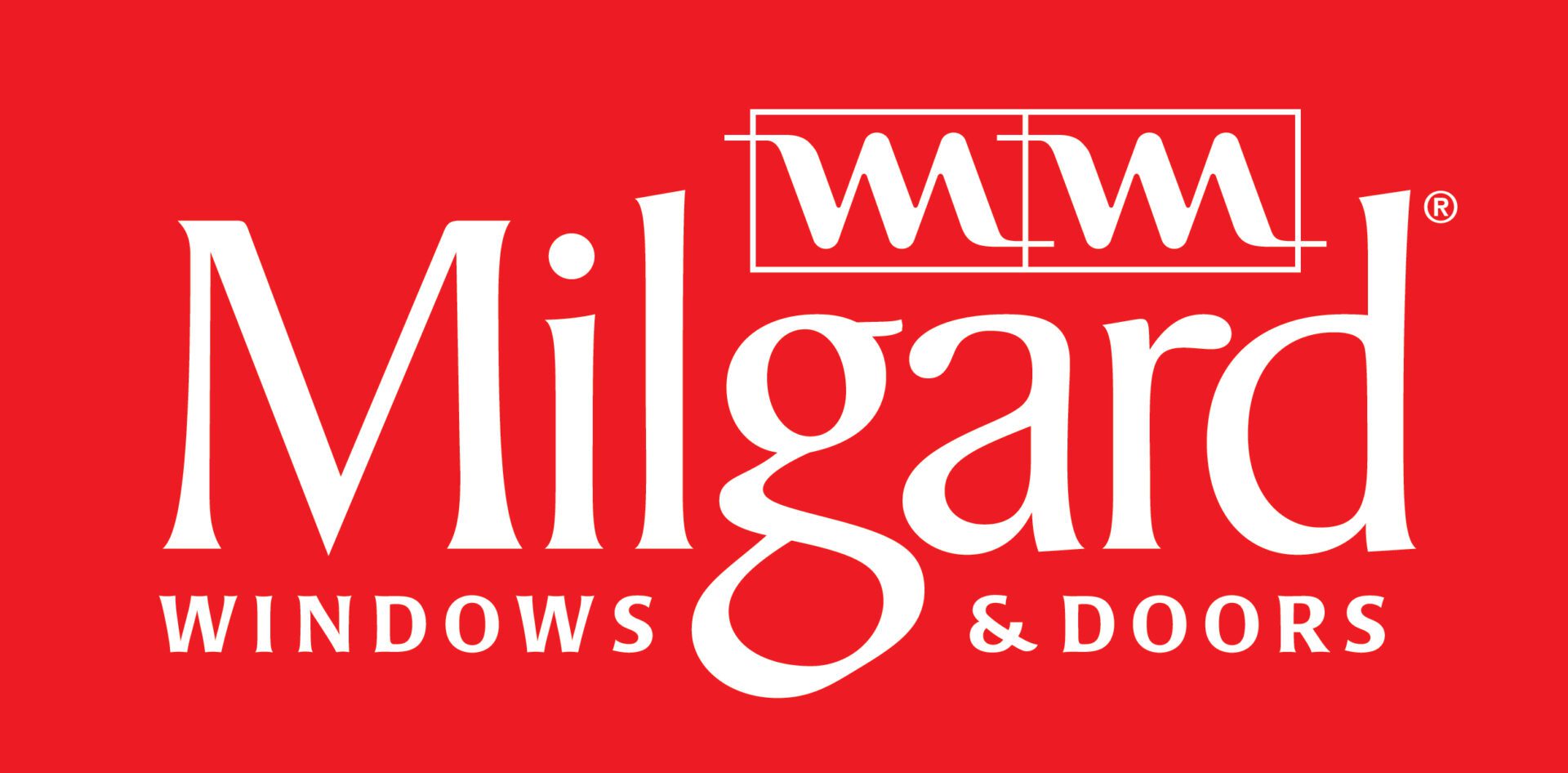 Milgard windows & doors logo.